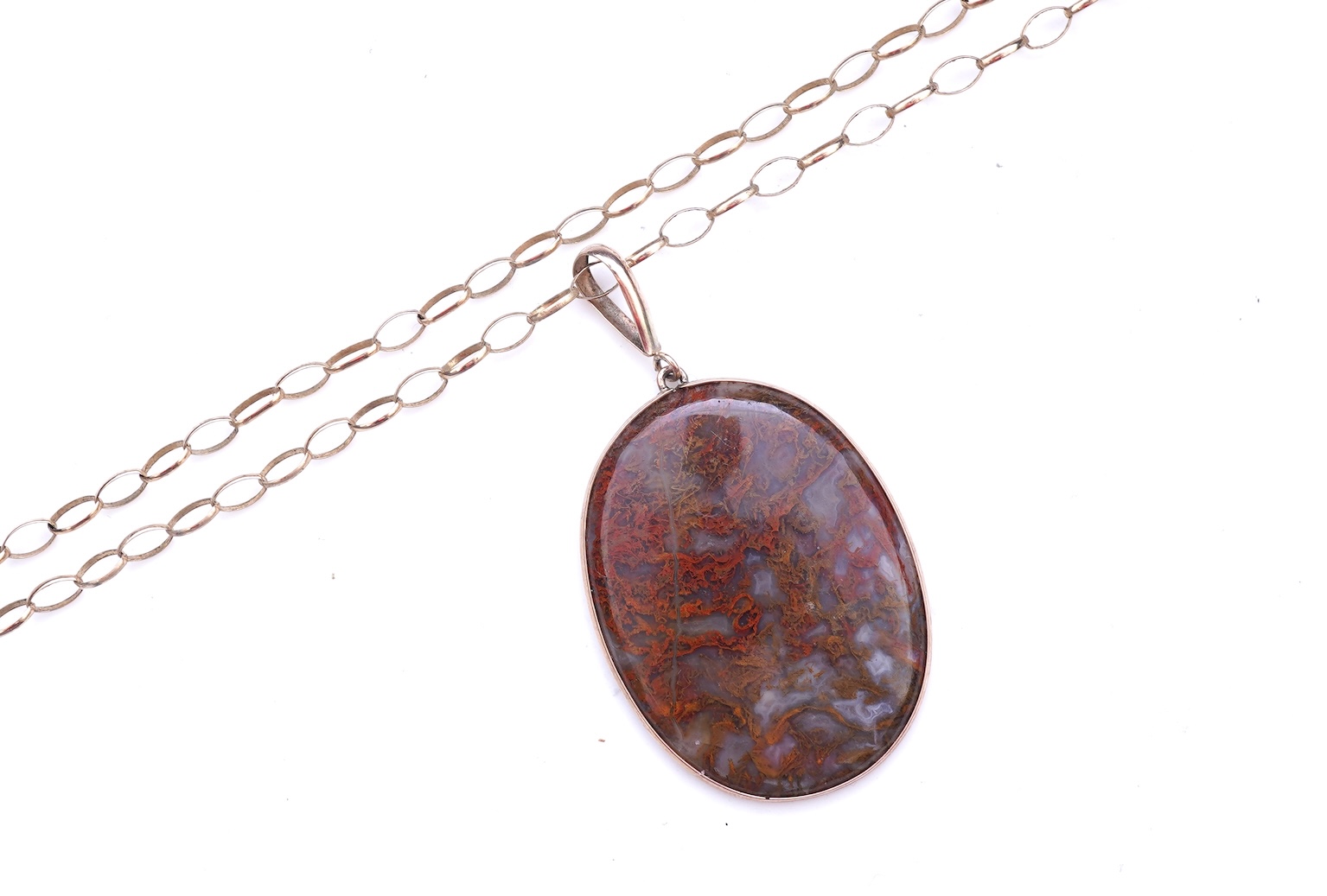 A jasper ring and pendant